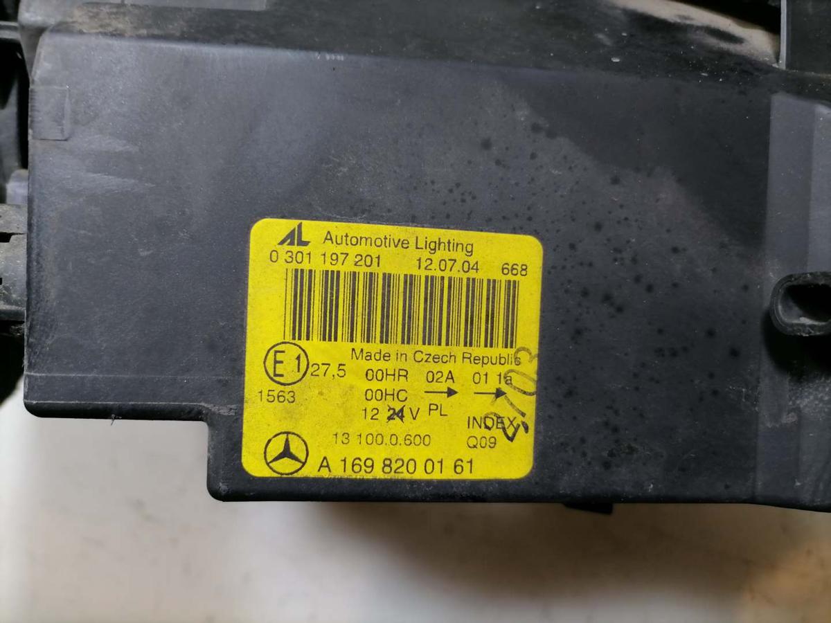 Mercedes A Klasse W169 original Scheinwerfer vorn links Halogen Bj.2004